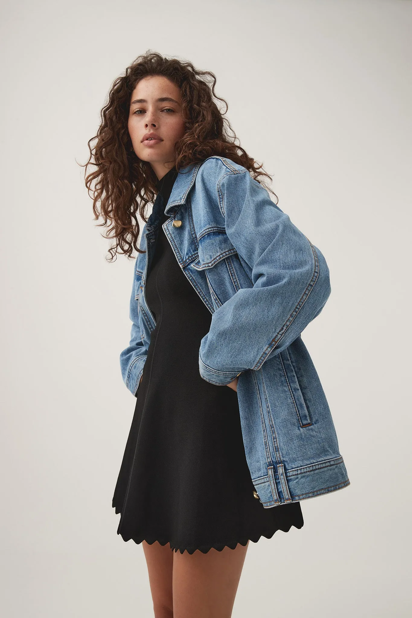 Aradia Oversized Denim Jacket