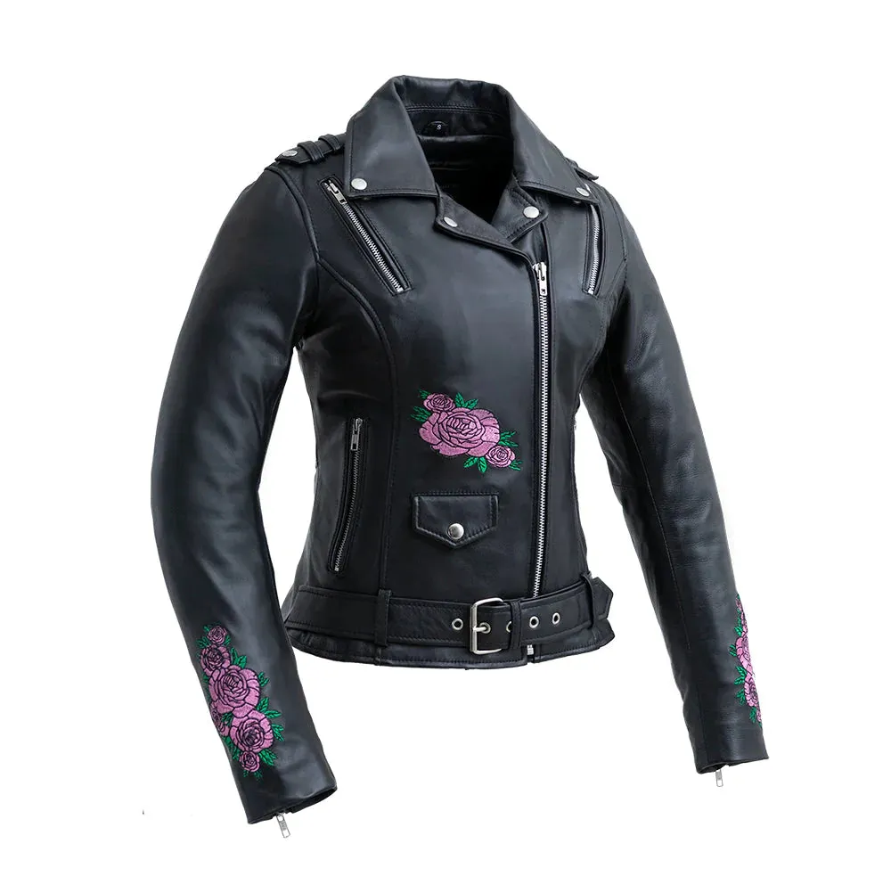 Bloom - Women's Leather Motorcycle Jacket