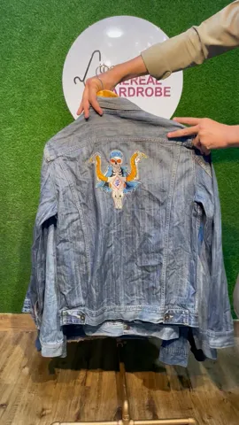 Branded Denim Jackets with added back Patchwork