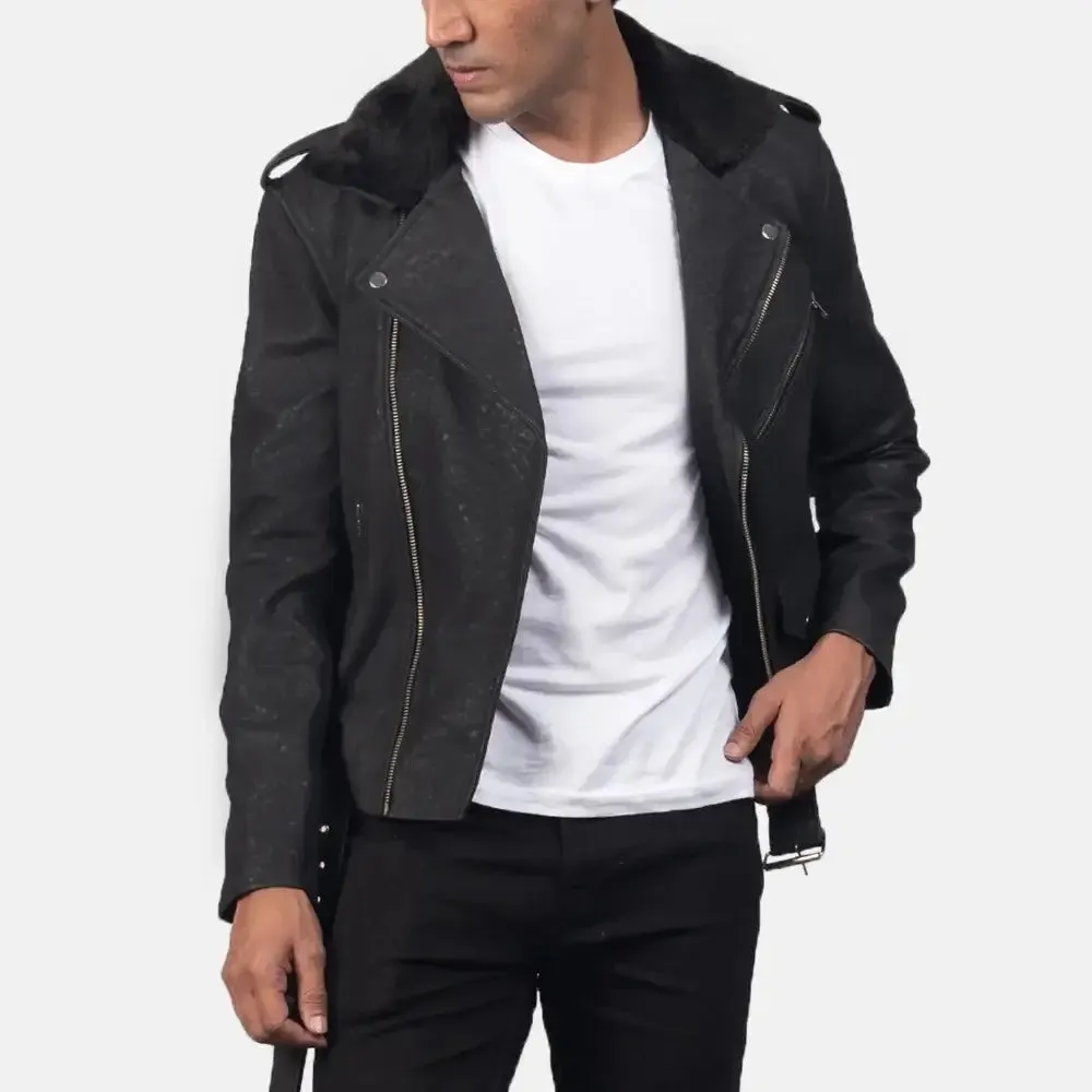 Dauntless Leather Biker Jacket | Men's Biker Jacket