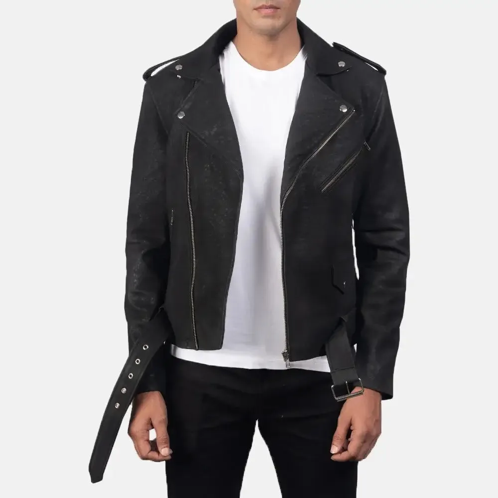 Dauntless Leather Biker Jacket | Men's Biker Jacket