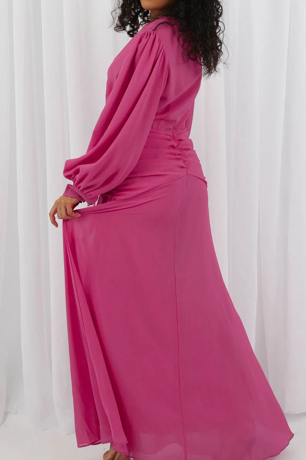 Enya Ruched Waist Dress