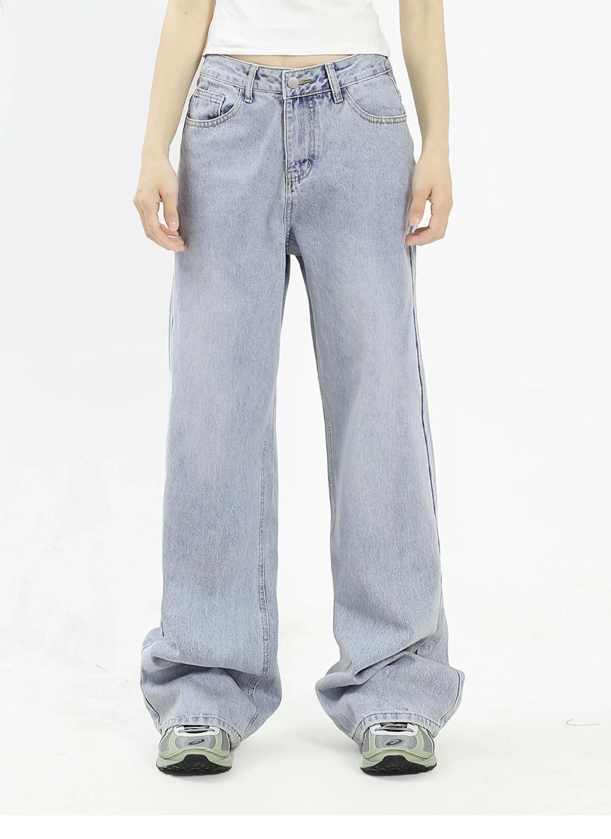 Faire Echo simple retro ins straight leg jeans