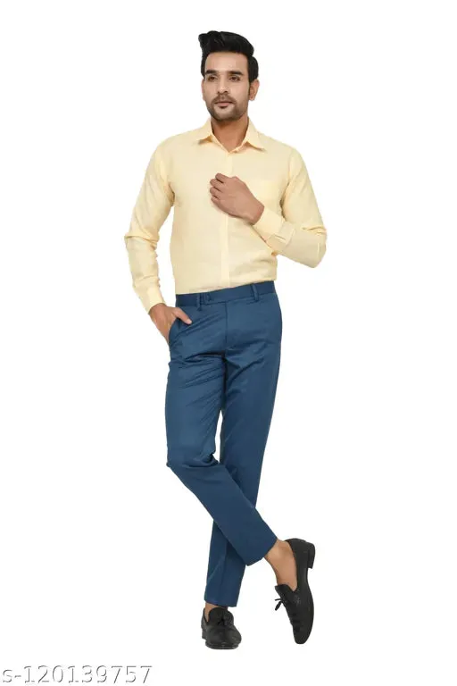 Haul Chic MORPICH Slim Fit Formal Trouser Pant For Men