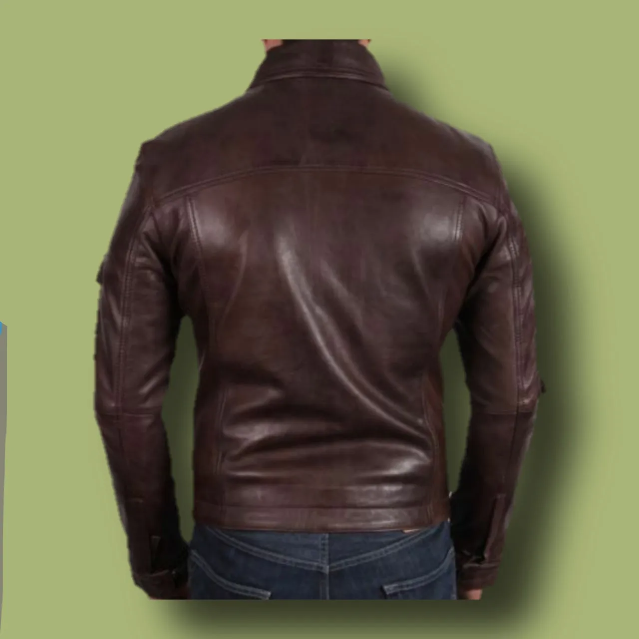 Ifty Genuine Leather Jacket IJ-08