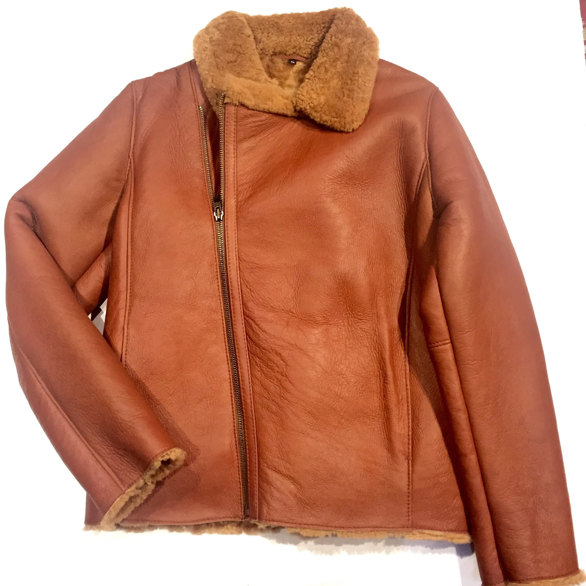 Jakewood Asymmetric Shearling Bomber