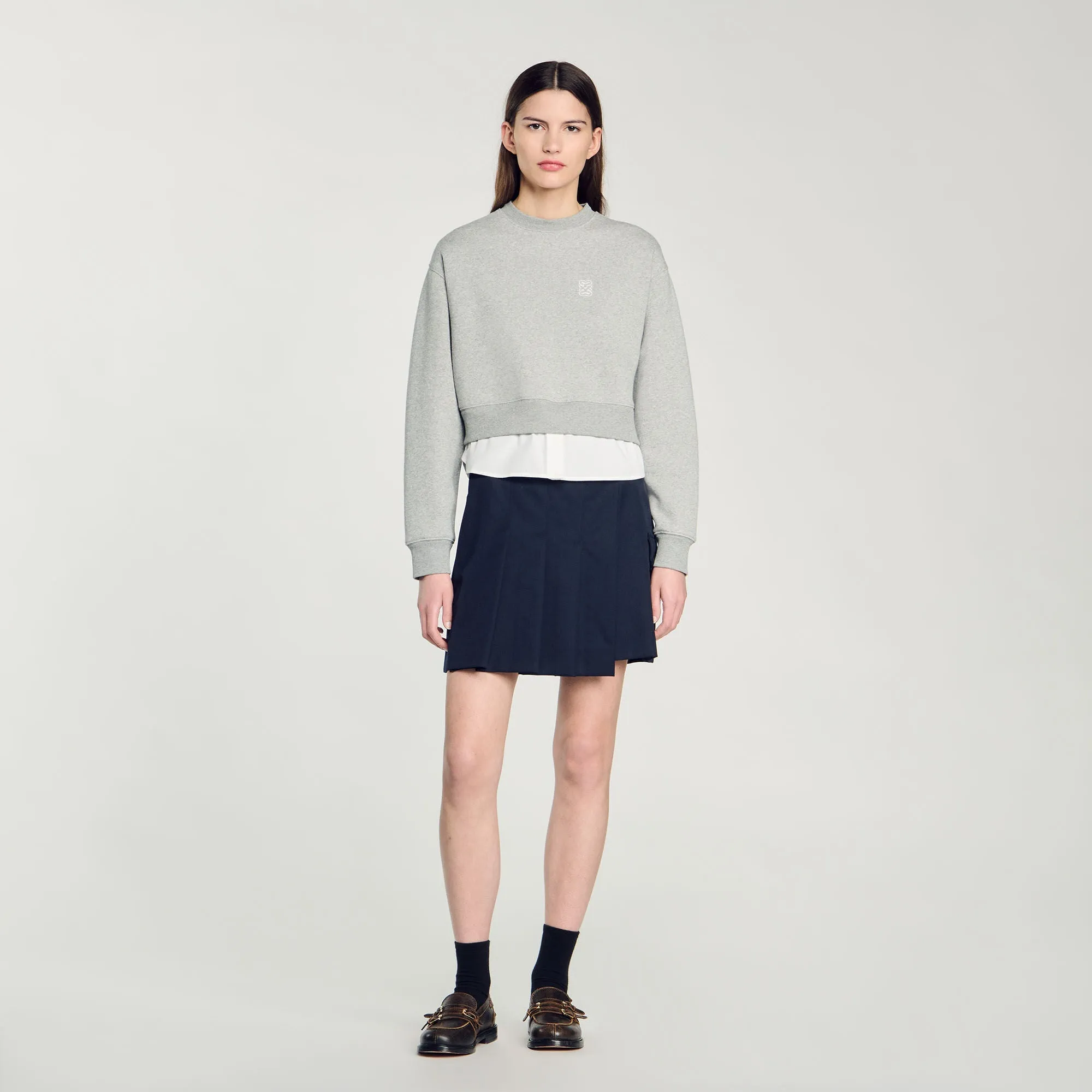 Layered Effect Sweatshirt