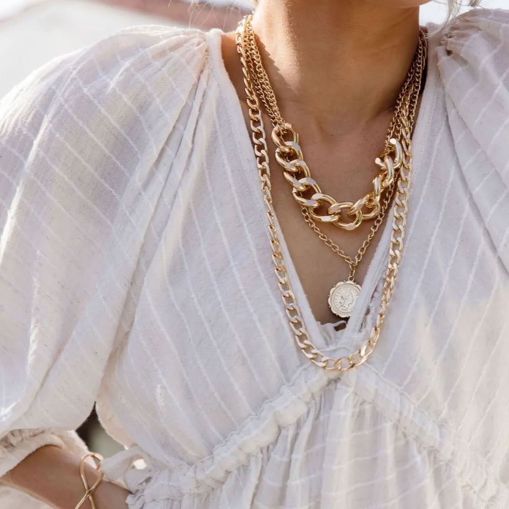 Letizia Layered Chain Necklace