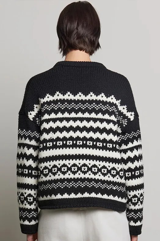 Maywood Chunky Fair Isle Sweater