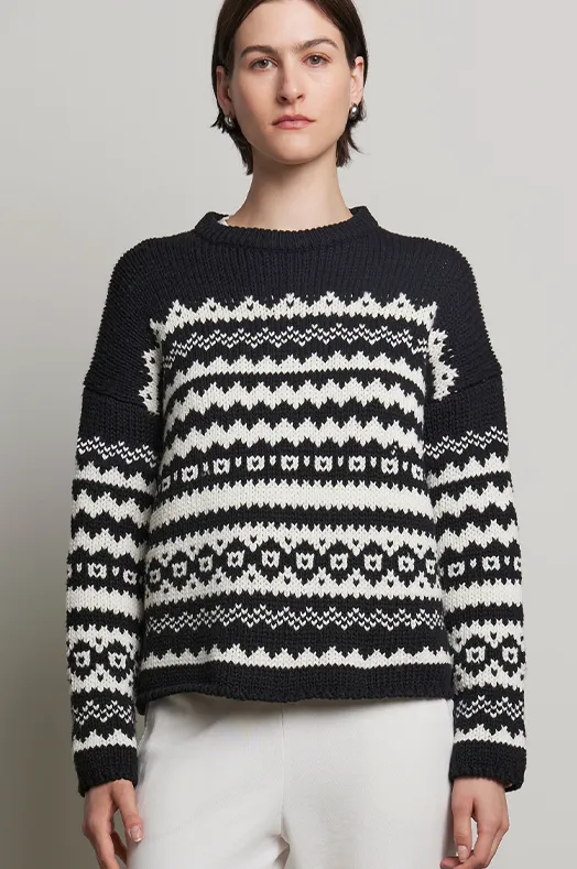 Maywood Chunky Fair Isle Sweater