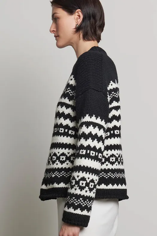 Maywood Chunky Fair Isle Sweater