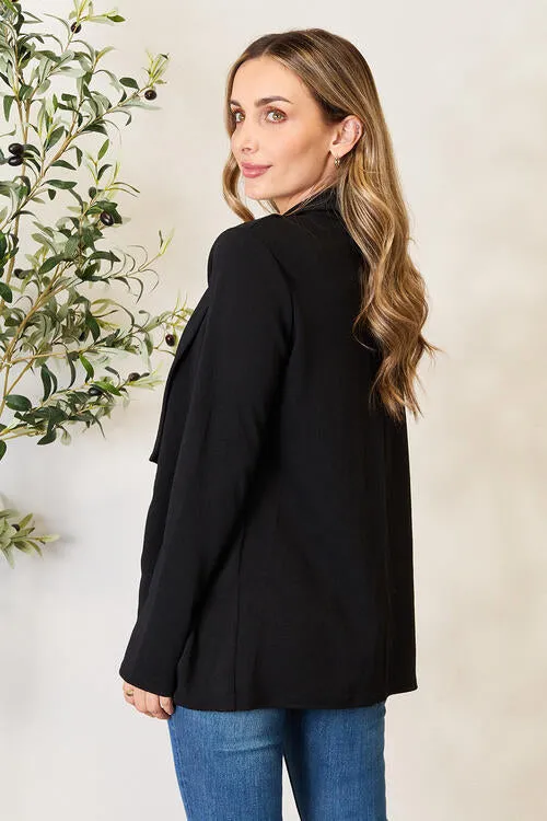 Open Front Long Sleeve Blazer