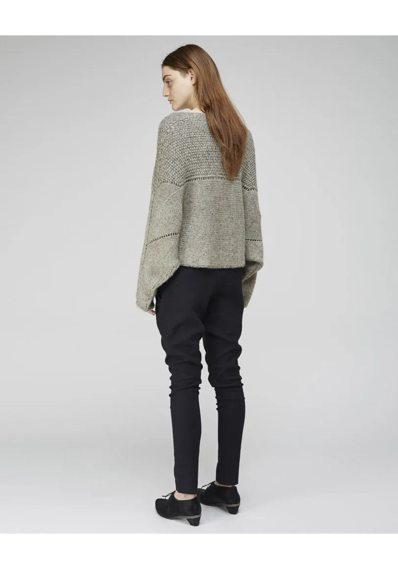 Polar Knit Cropped Sweater