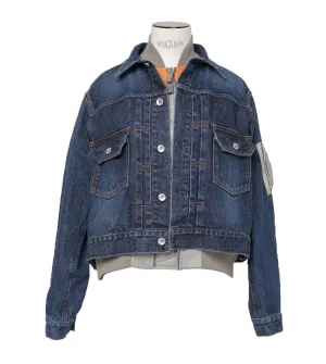 SACAI Denim Blouson Jacket