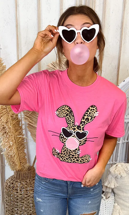 Sassy Leopard Easter Tee