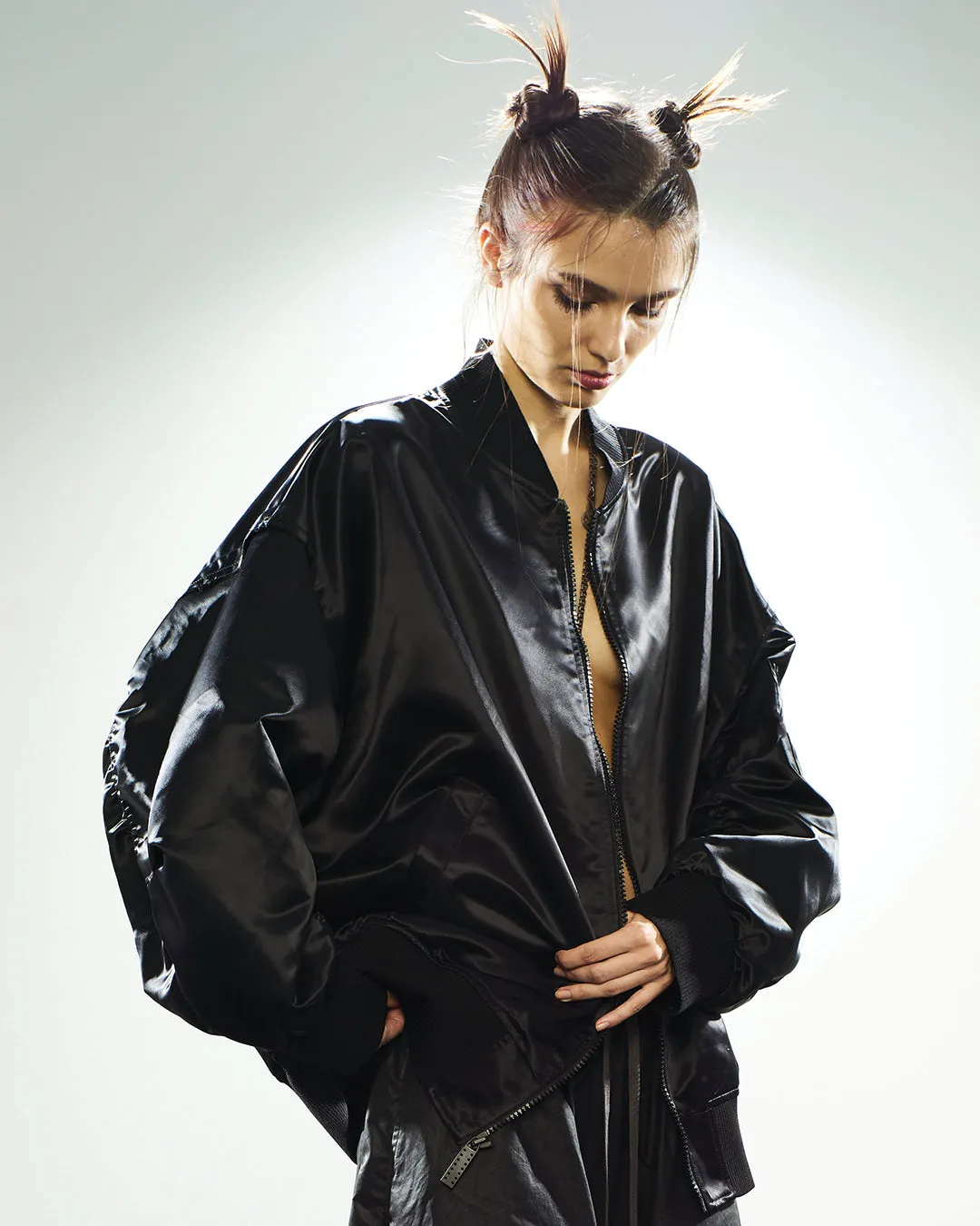 Satin Bomber Unisex