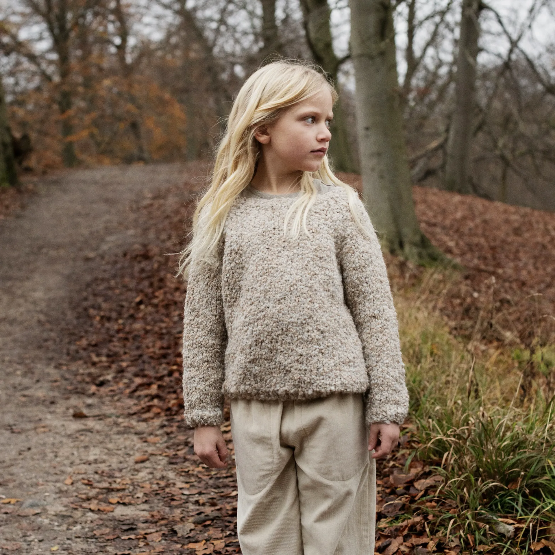 Serendipity Kid's Alpaca Chunky Sweater