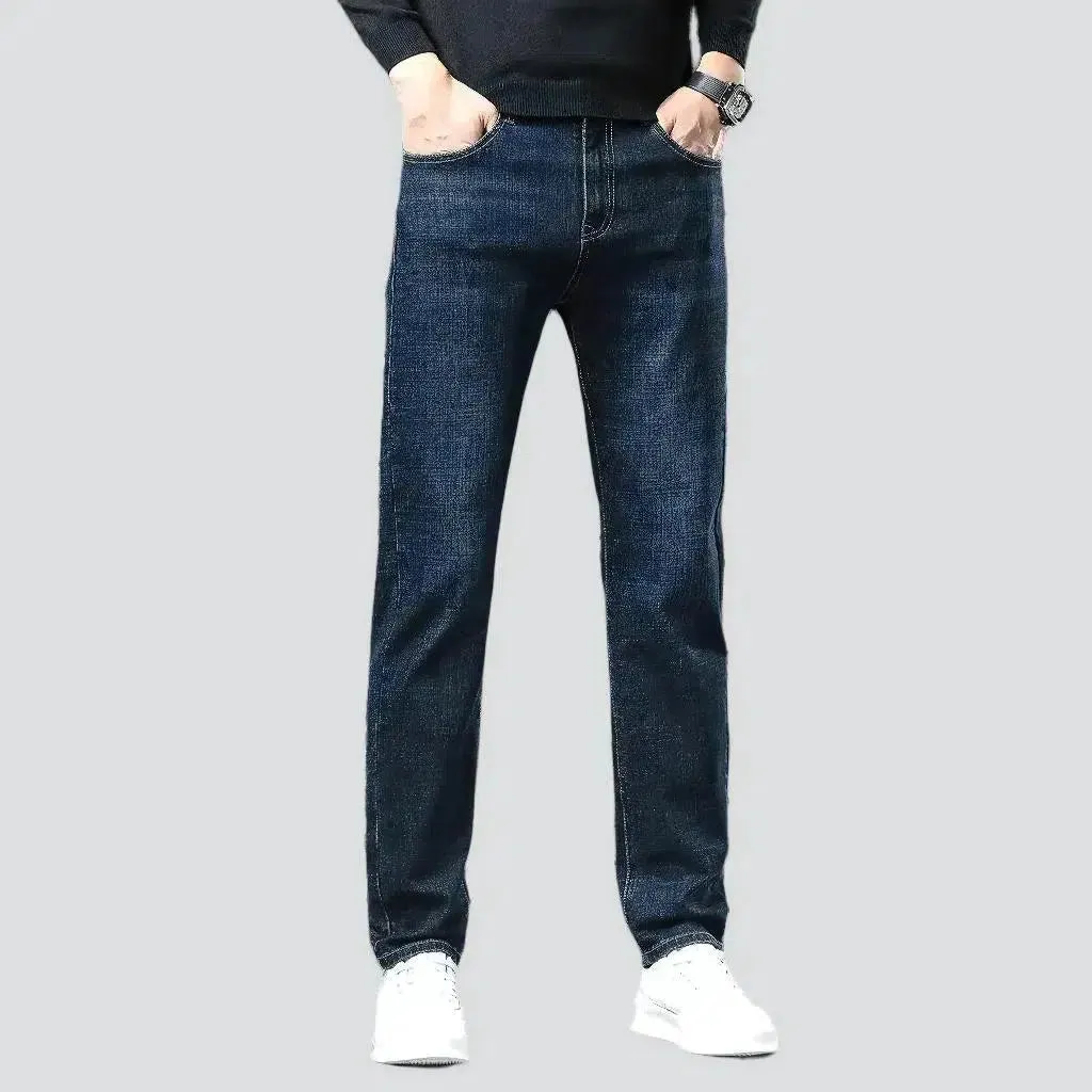 Stretchy whiskered jeans
 for men