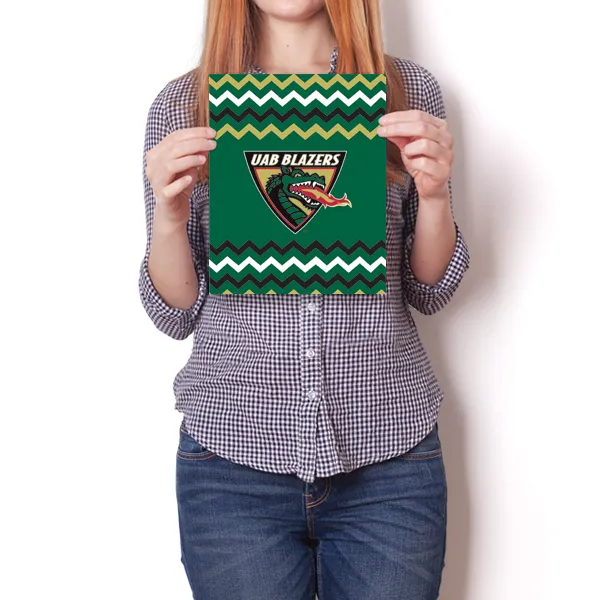 UAB Blazers - Chevron Poster