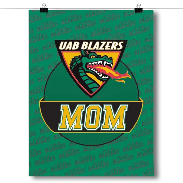 UAB Blazers Mom Poster