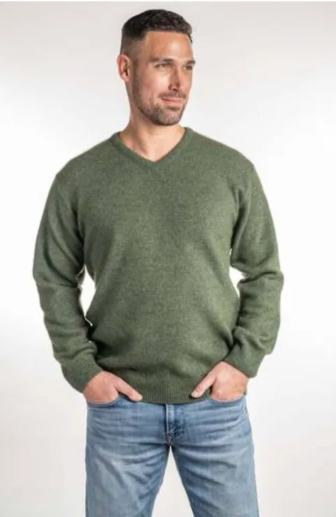 V NECK JUMPER