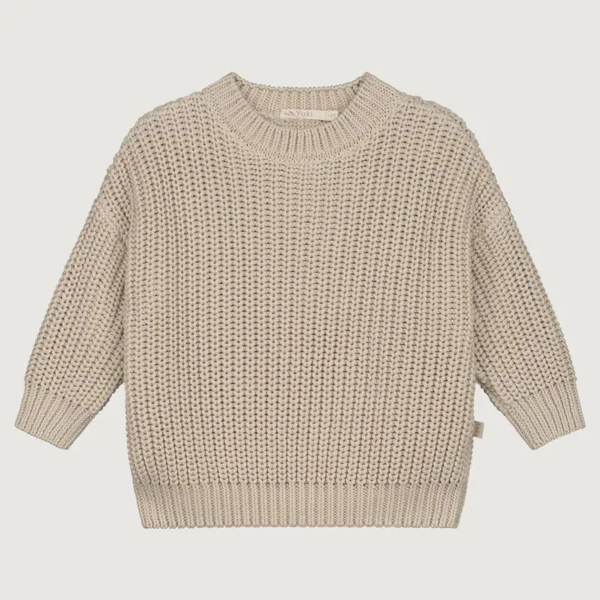 Yuki Chunky Knit Sweater | Moon*